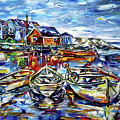 The Fishing Boats Of Peggy's Cove